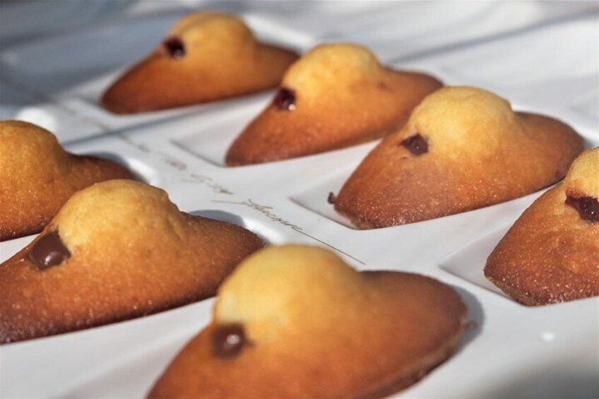 French madeleines in Paris