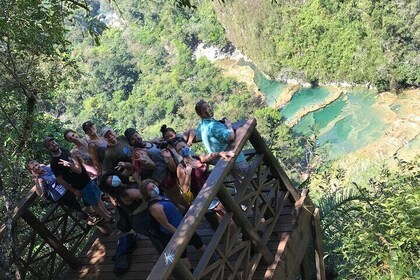 Gedeelde shuttle - tussen Antigua en Lanquin (voor Semuc Champey)