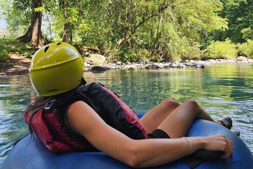 Tubing In Rio Celeste, Nature and Adventure