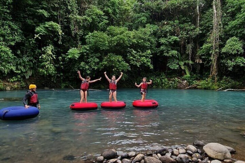Tubing Rio Celeste, Nature and Adventure