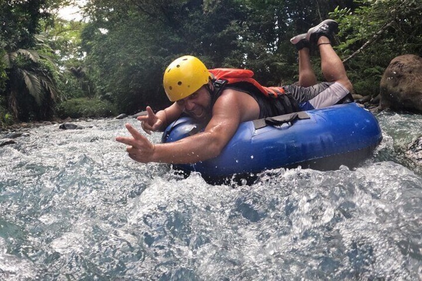 Tubing In Rio Celeste, Nature and Adventure