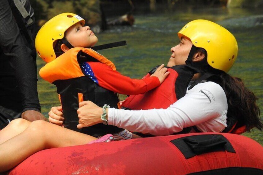 Tubing In Rio Celeste, Nature and Adventure