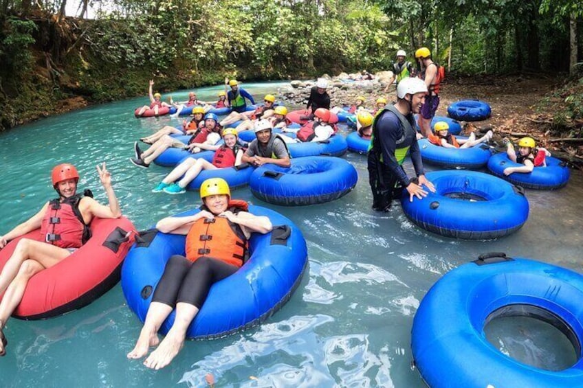 Tubing In Rio Celeste, Nature and Adventure