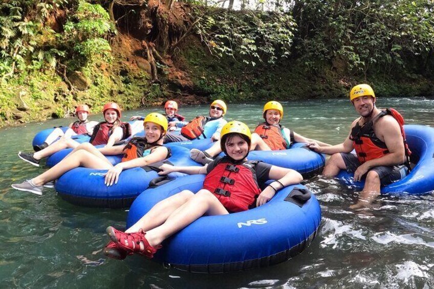 Tubing In Rio Celeste, Nature and Adventure