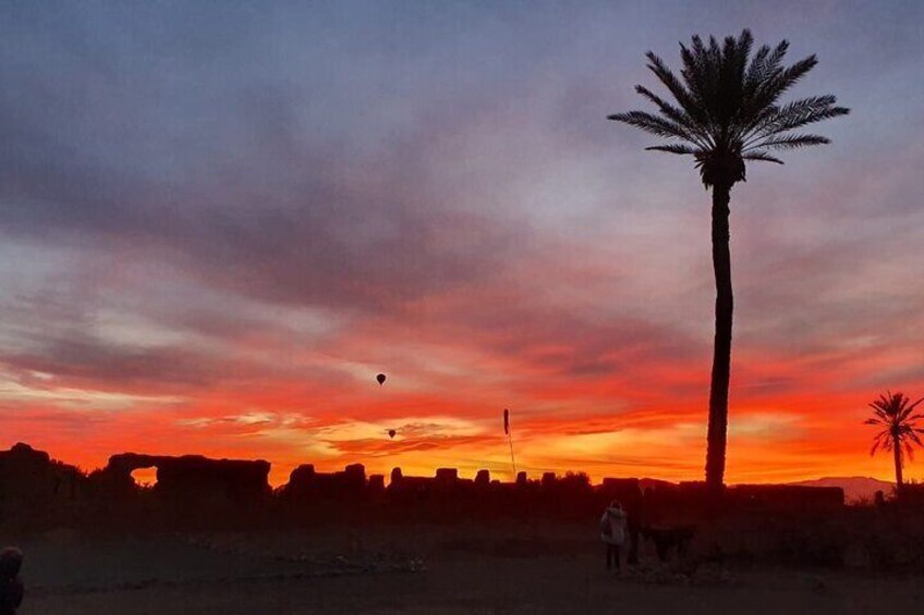 Sunrise Atlas Mountain Hot Air Balloon Ride From Marrakech