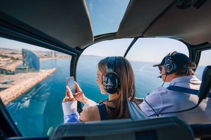 360o Barcelona SkyWalk: Altstadtrundgang, Helikopterflug & Bootsfahrt