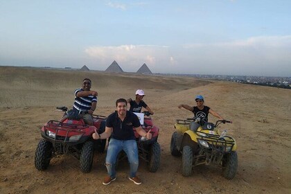 Tour Around The Great Pyramids of Giza on a Quad Bike