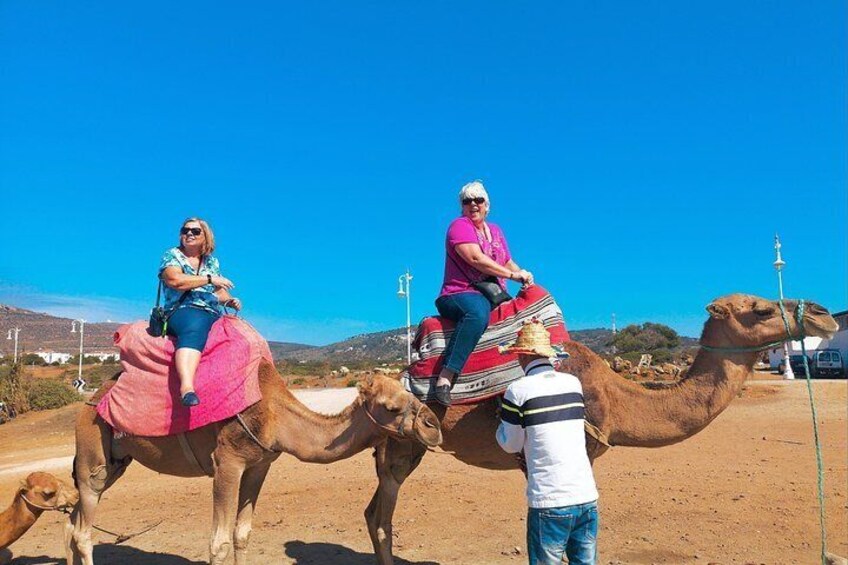 Camel Ride on Tangier Beach