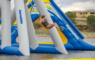 lake las vegas inflatable water park