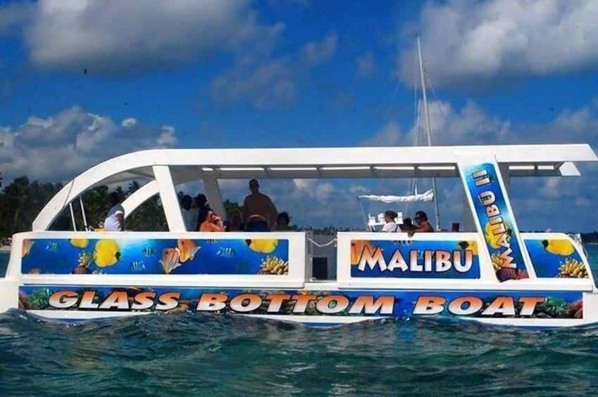Glass Bottom Boat in Punta Cana