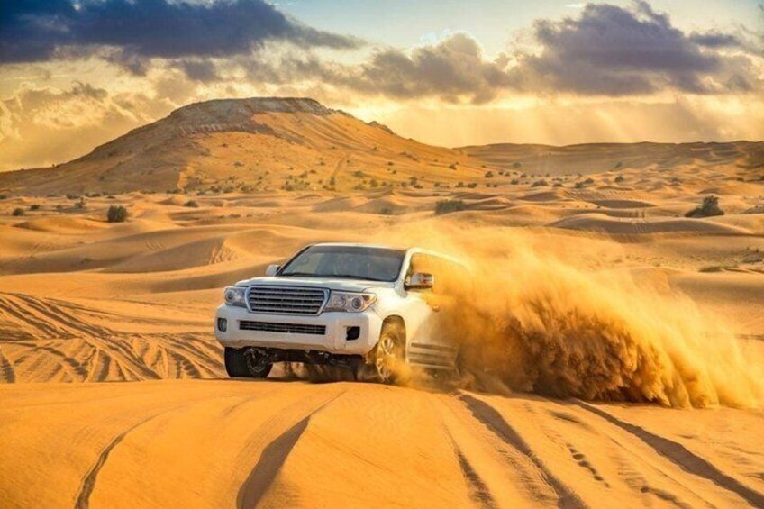 Dune bashing
