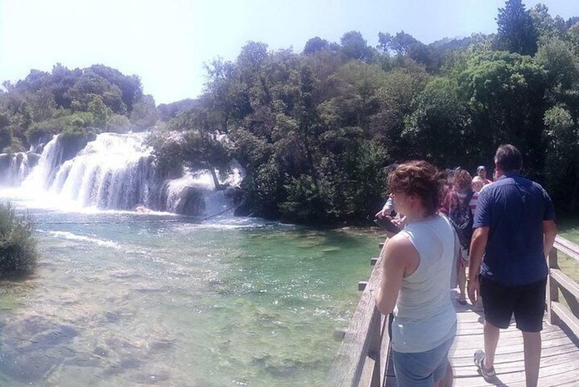 Krka Private Tour and Trogir with tickets from Split