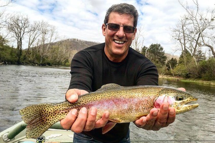 Show item 1 of 8. A spring trip down one of our local tail waters.
