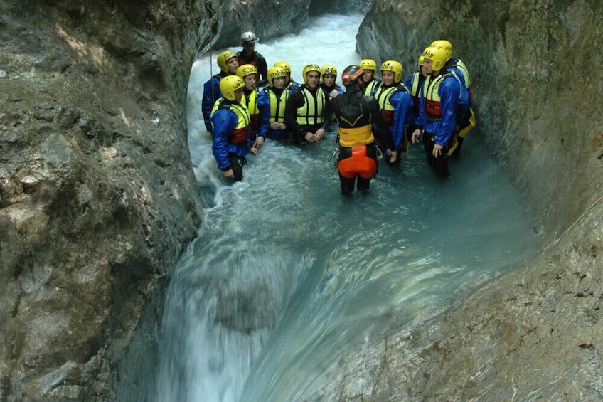 Canyoning in Interlaken from Lucerne