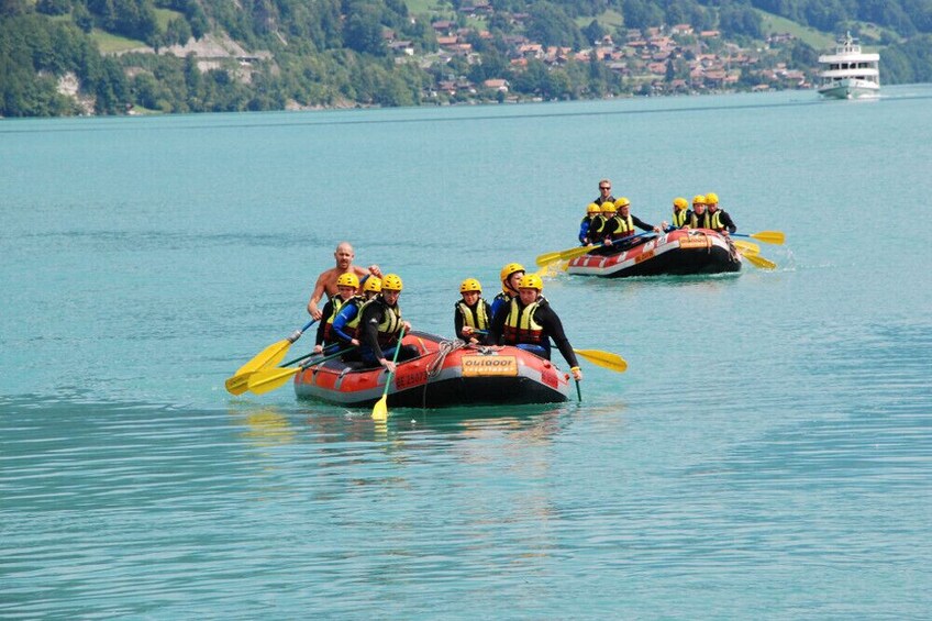 Rafting in Interlaken from Lucerne