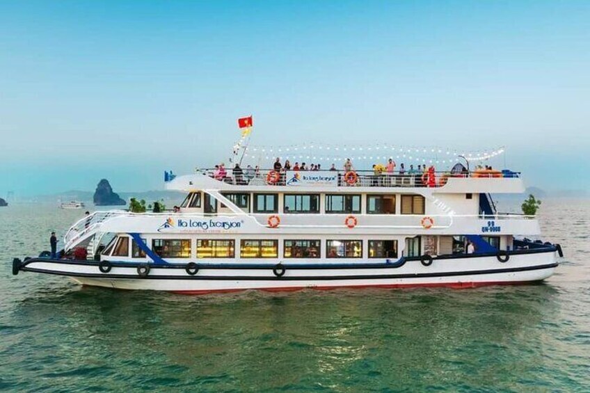 Halong Bay Full-Day Trip Expressway Transfer & Full Activities