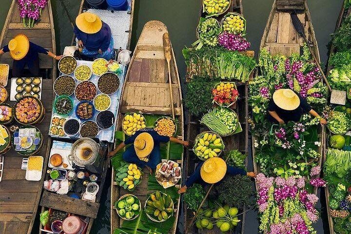  Floating Markets Tour Bangkok