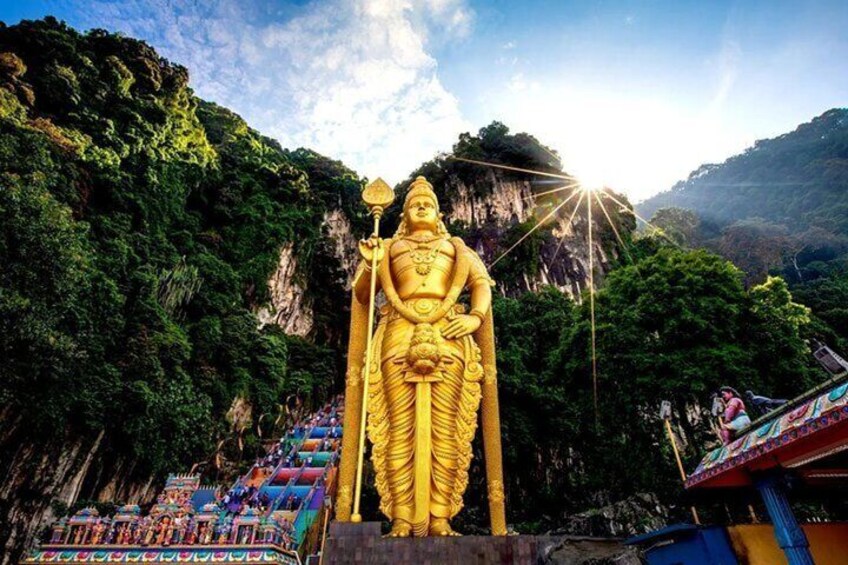 City Tour with Batu Caves, Hot Springs, and Waterfalls Adventure