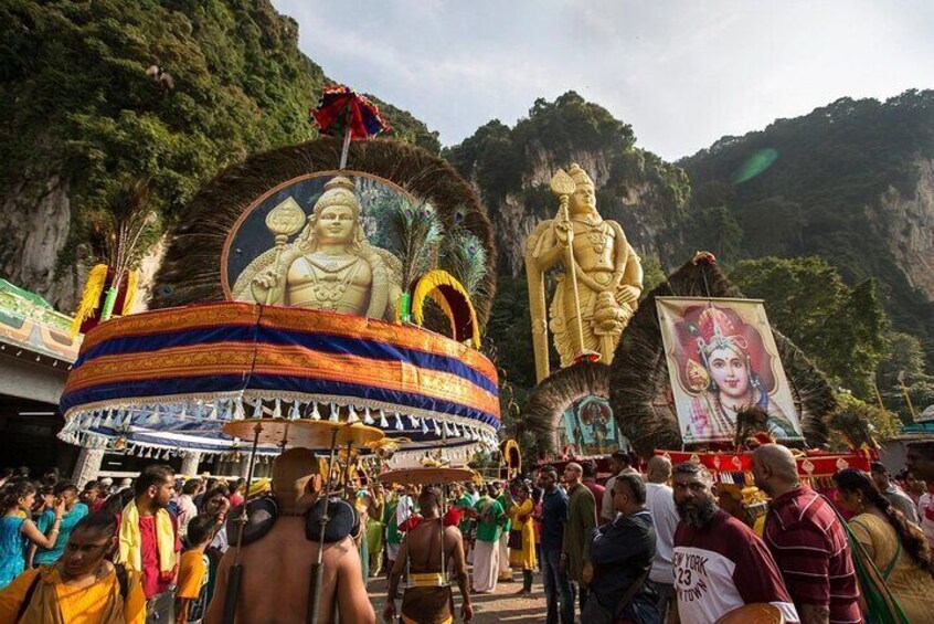 City Tour with Batu Caves, Hot Springs, and Waterfalls Adventure