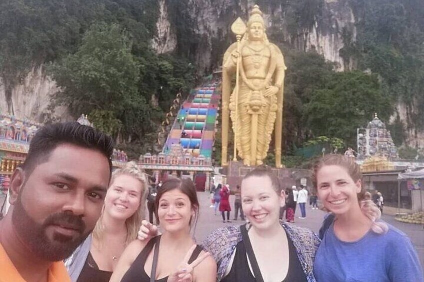 City Tour with Batu Caves, Hot Springs, and Waterfalls Adventure