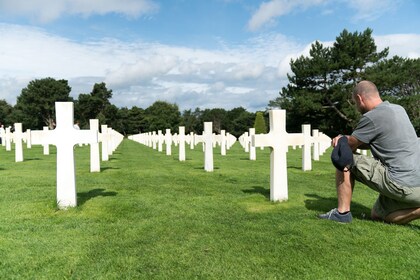 Pariisista: Normandian D-Day Beaches & American Cemetery päiväretki lounaal...