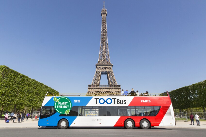 Tootbus Paris Discovery Hop-on Hop-off Bus Tour