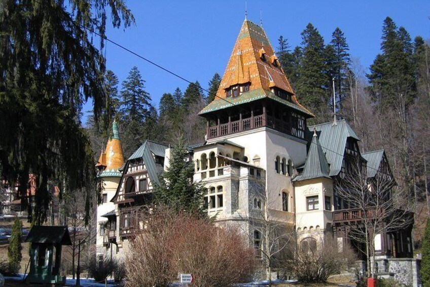 Sinaia, the Pearl of the Carpathians by train from Bucharest