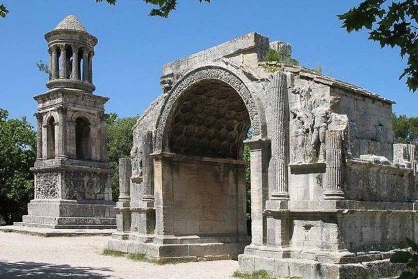 Roman remains in Saint Remy de Provence