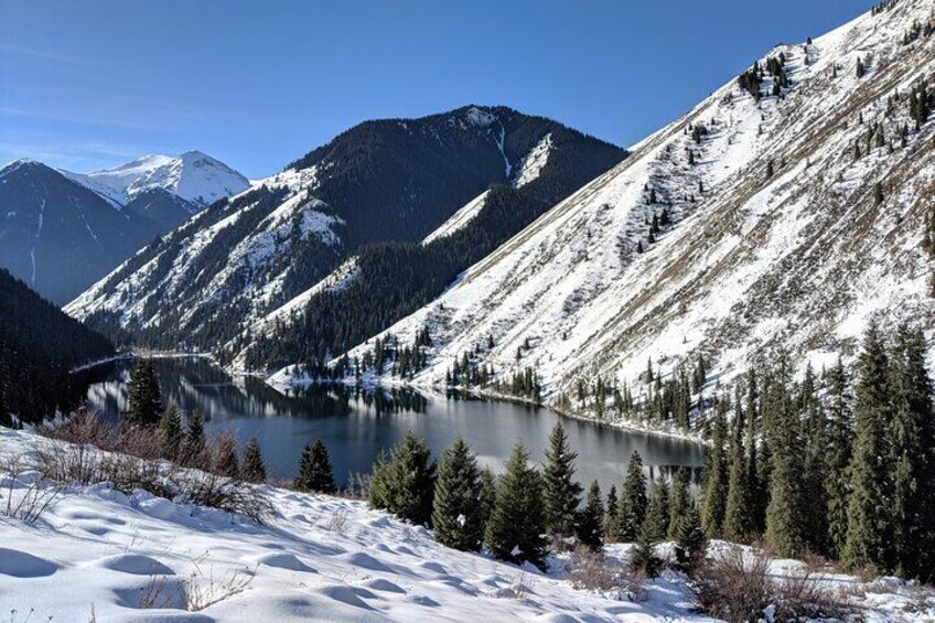 Private DayTour - Pearl Lakes Kolsai & Kaindy (Flooded Forest) via Charyn Canyon