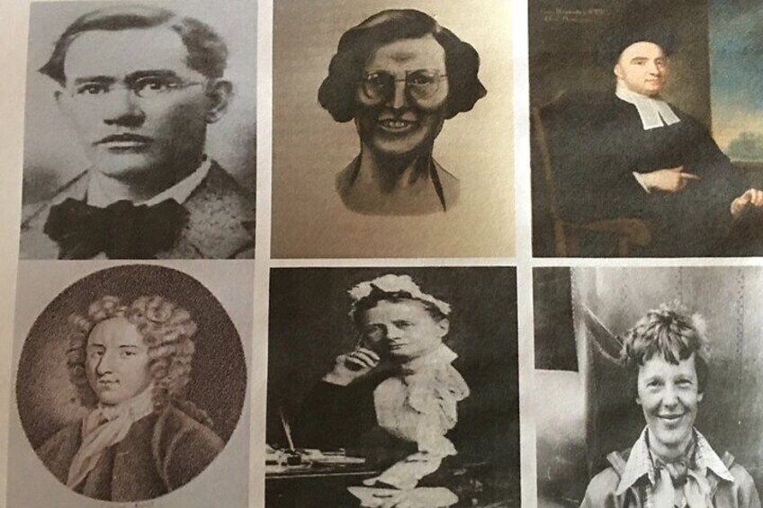 Some of the characters from the tour