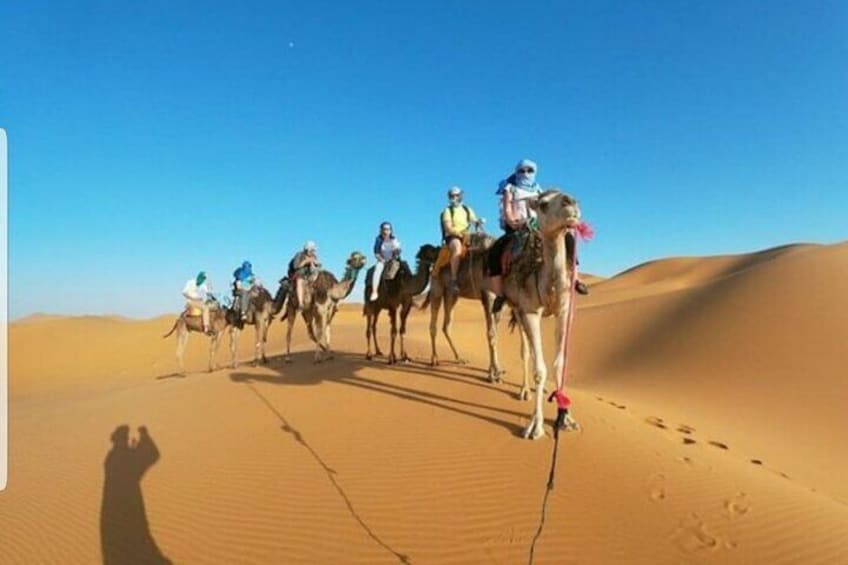 3 Days Desert Tour From Marrakech To Merzouga Dunes & Camel Trek