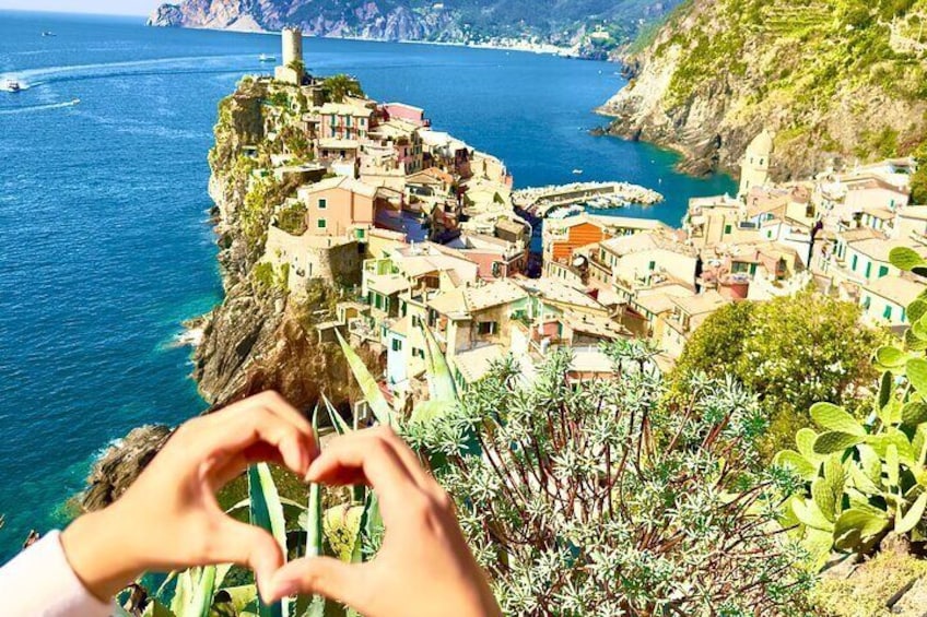Panoramic view of Vernazza