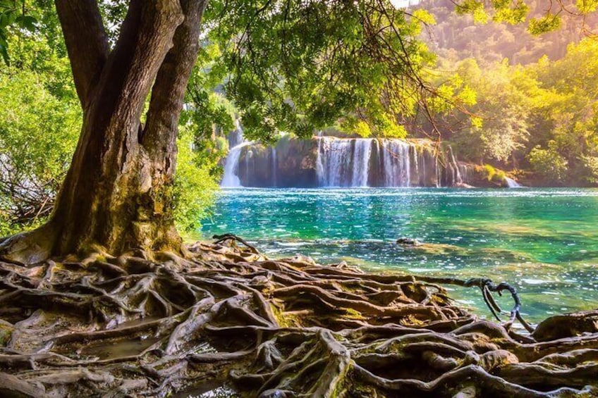 Private Daily Trip to National Park Krka lakes and Šibenik From Split