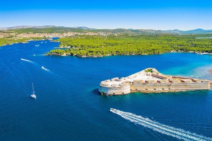 Private Day Trip to National Park Krka Lakes and Šibenik From Zadar