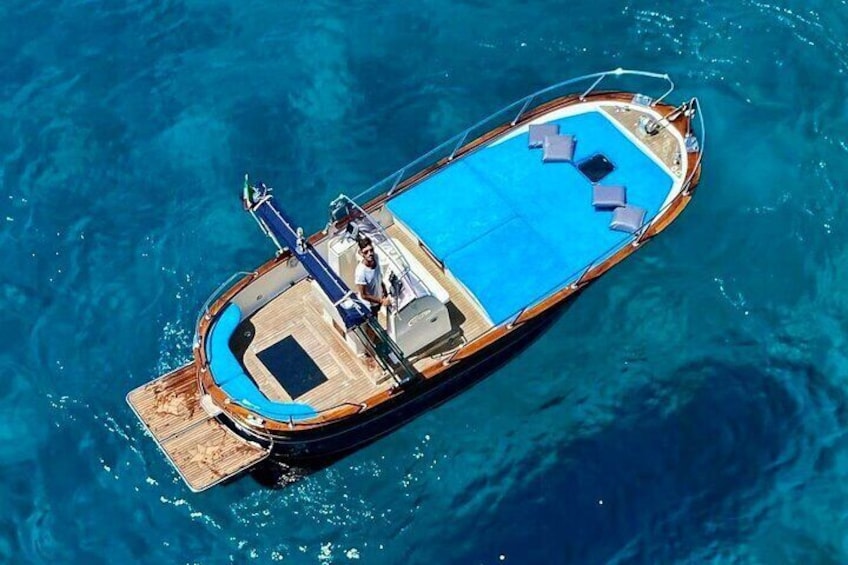 Half day tour of Capri by private boat