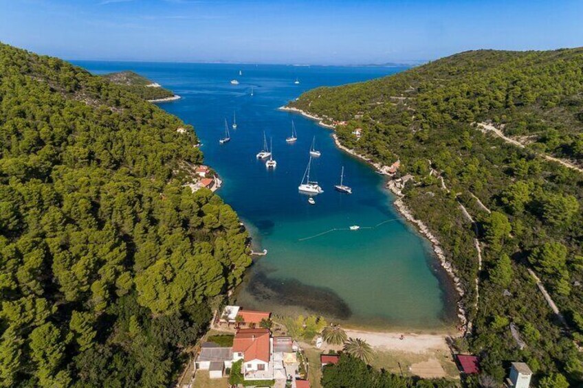 Vis, Blue Cave, Stiniva and Budikovac full day private boat tour