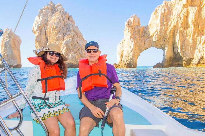 Famous Arch tour with Glass Bottom Boat, Lover's beach Pelican rock & byond