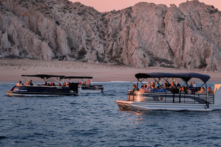 Private Tritoon Boat rental with Captain