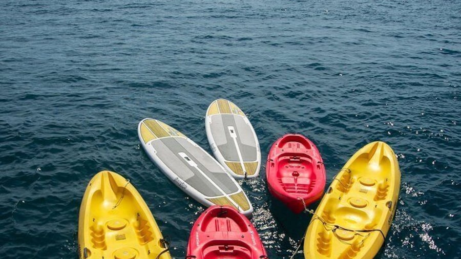 Paddle Board and Kayaks
