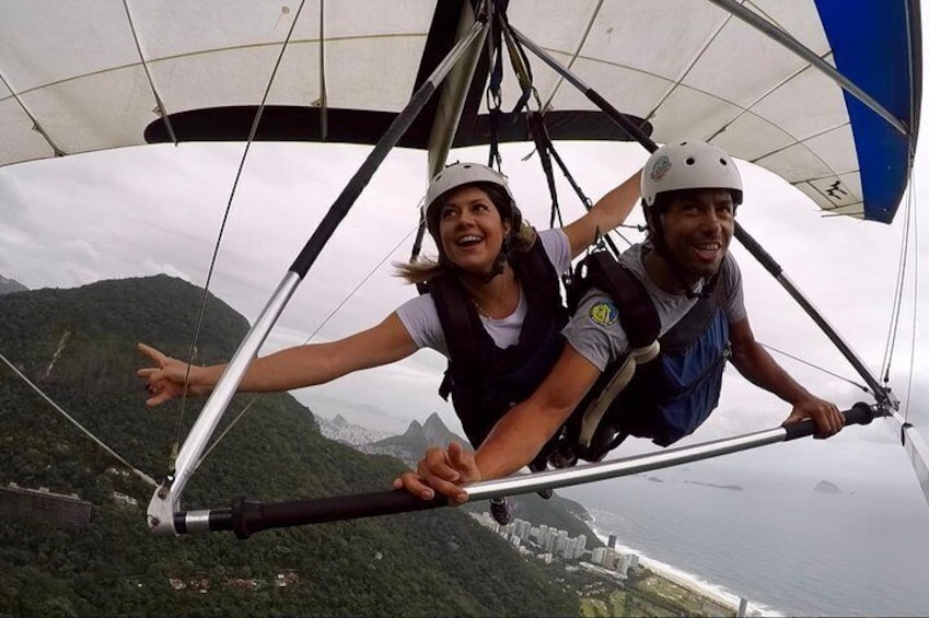 Photo Flight Hang Glider São Conrado