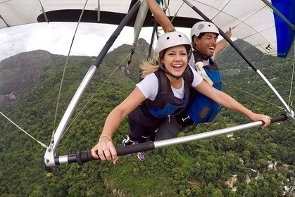 里約熱內盧的懸掛式滑翔或滑翔傘體驗