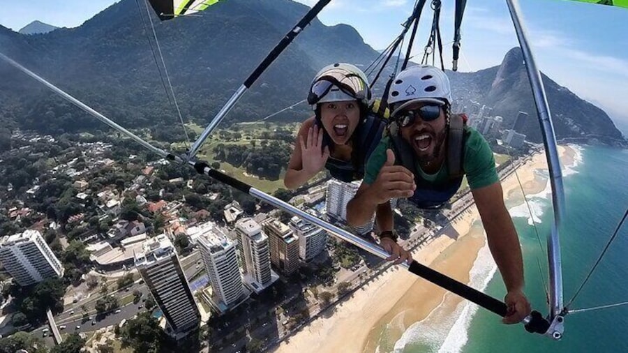 Experience Hang Gliding or Paragliding in Rio