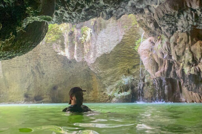 Arenales Caves and River Adventure & Hidden Clear Spring in Puerto Rico