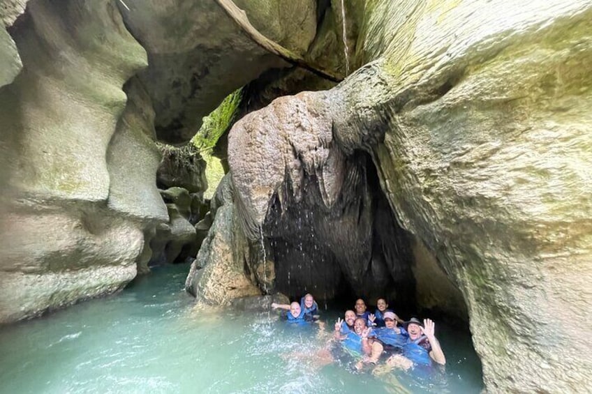 Arenales Caves and River Adventure & Hidden Clear Spring in Puerto Rico