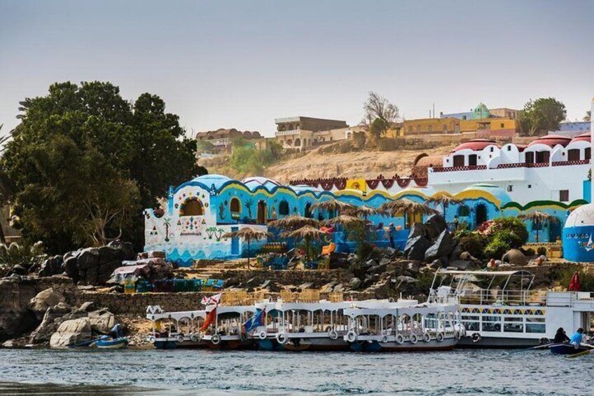 Half-Day Aswan Nubian Village Private Motorboat Tour
