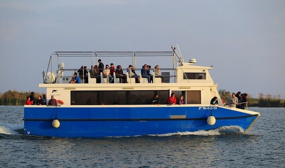 CRUCERO FLUVIAL POR EL DELTA DEL EBRO