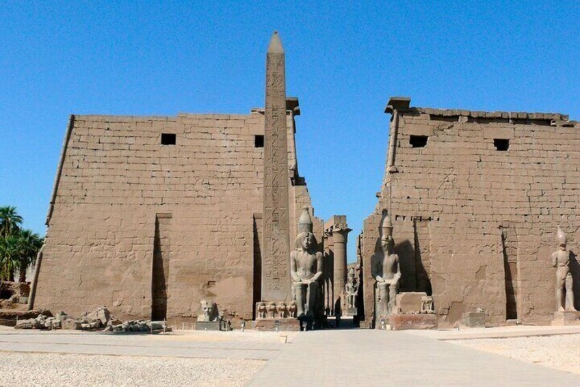 trip to luxor temple , karnak temple