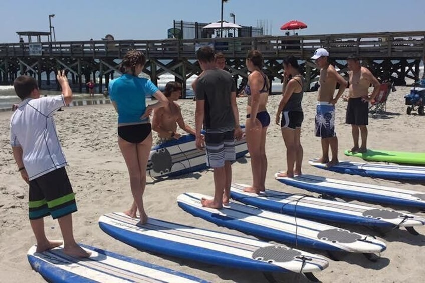 Surf Lessons in Myrtle Beach