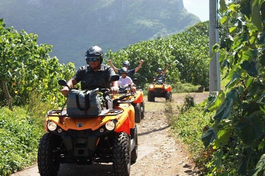 NEW !!! ATV TOURS with '' Manu '' a local guide from Bora Bora