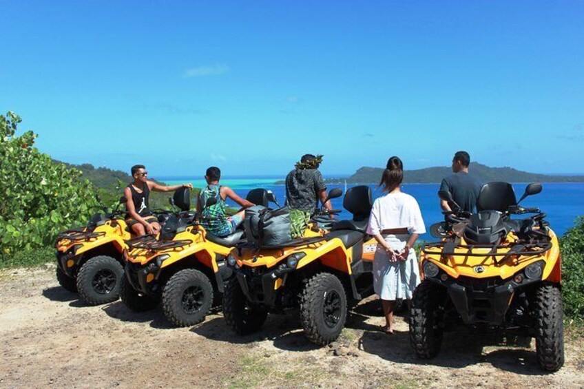 NEW !!! ATV TOURS with '' Manu '' a local guide from Bora Bora